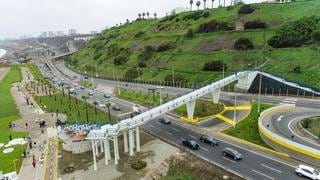Municipalidad de Lima inaugura puentes peatonales en la Costa Verde y anuncia construcción de otros con ascensores