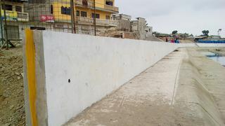 Tumbes: así luce el muro fronterizo cuya construcción fue paralizada