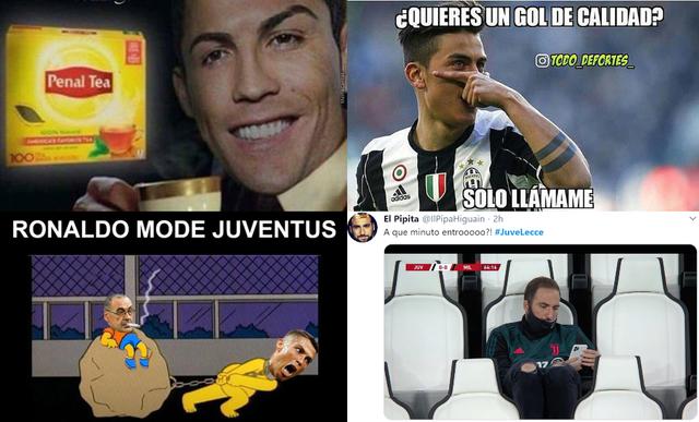 Hilarantes memes del triunfo 4-0 de la Juventus sobre Lecce por la Serie A