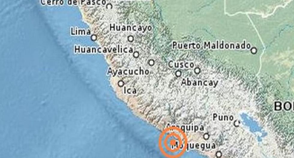 Nuevo sismo en Arequipa. (Foto: Difusión)