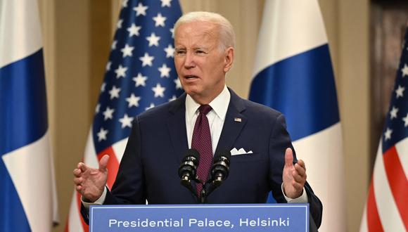 El presidente de EE. UU., Joe Biden. (Foto de ANDREW CABALLERO-REYNOLDS / AFP)
