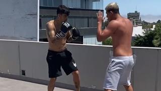 No todo es fútbol: Beto da Silva sorprendió entrenando boxeo durante la cuarentena [VIDEO]