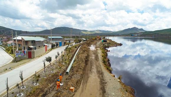 El depósito de relaves de Quiulacocha se ubica en el distrito de Simón Bolívar, provincia y departamento de Pasco. Foto: Amsac