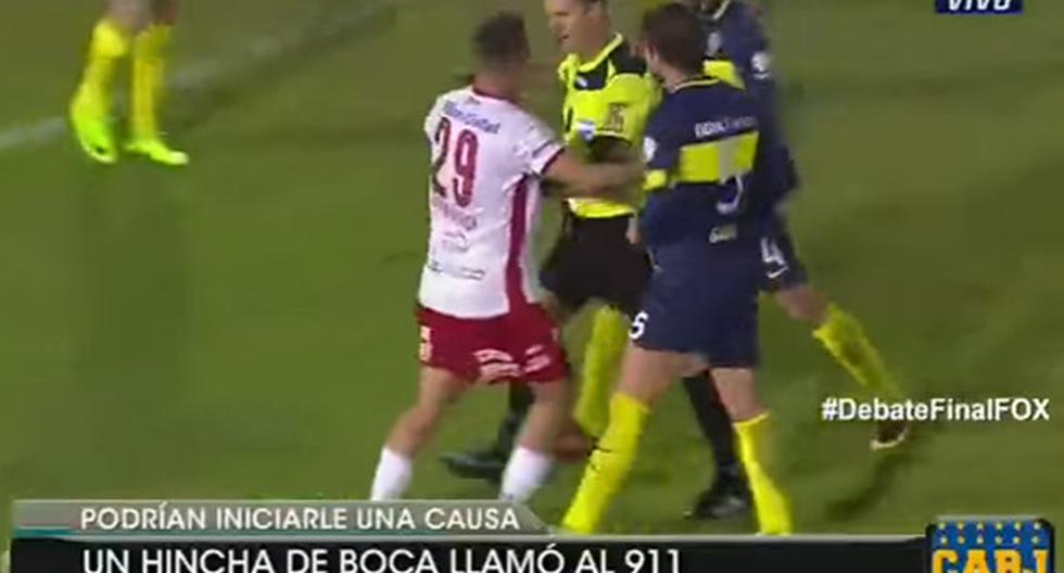 El hecho sucedió el último domingo luego del empate entre Boca Juniors y Huracán en la liga argentina. (Video: YouTube)