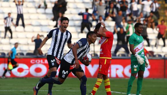 Alianza Lima venció 2-1 a Sport Huancayo con goles de Christian Adrianzen y Mauricio Affonso | Foto: Jesús Saucedo