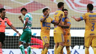 Tigres derrotó 2-0 a Santos Laguna por el Apertura 2020 de la Liga MX