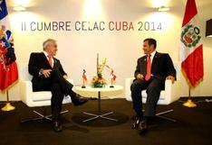 Ollanta Humala y Sebastián Piñera dialogarán sobre fallo de La Haya en Cartagena 