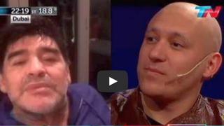 El emotivo mensaje de Diego Maradona a Jonás Gutiérrez
