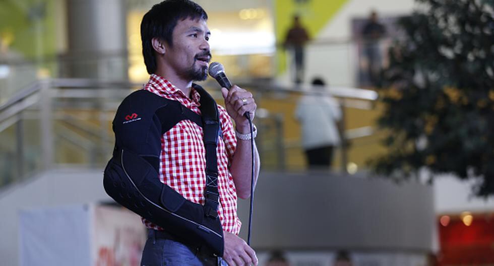 Manny Pacquiao deberá descansar al menos seis meses para poder volver de lleno al boxeo. (Foto: Getty images)