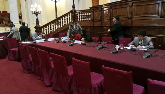 La Comisión de Justicia volvería a sesionar, esta vez de forma extraordinaria, el próximo lunes. (Foto: Nuevo Perú)