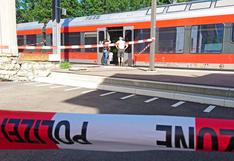 Suiza: lo que se sabe del ataque con fuego y cuchillo en un tren