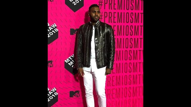 en la pink carpet del MTV MIAW 2018. (Foto: Instagram)