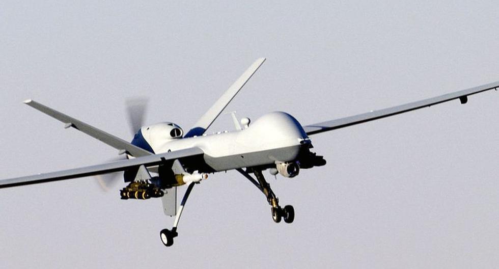 Un drone MQ-9 Reaper con capacidad de ataque con misiles. (Foto: USAF)
