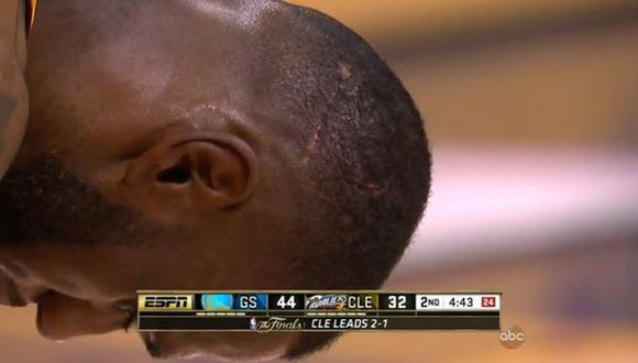 Finales de la NBA: terrible corte de cabeza de LeBron James