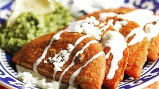 Enchiladas potosinas 