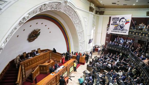 Venezuela: Asamblea Nacional fija en 12 meses plazo máximo de una transición posterior a Maduro | Juan Guaidó. (EFE).