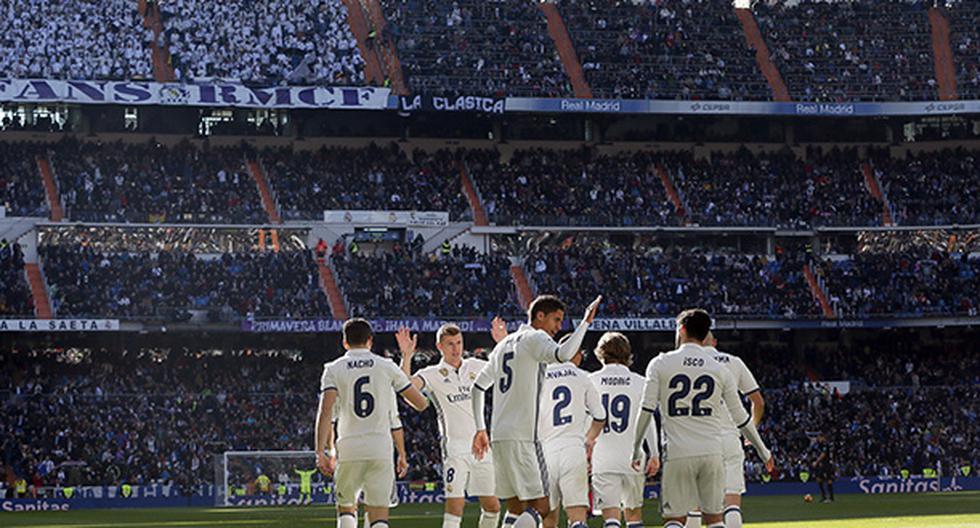 Real Madrid alcanzó los 40 puntos en la tabla de clasificación de LaLiga Santander. (Foto: Getty Images)