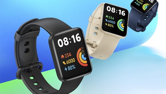 ¡Xiaomi lanza su nuevo reloj inteligente el Redmi Watch 2 Lite! ¿Cuáles son sus características? Te las contamos. (Foto: MAG)