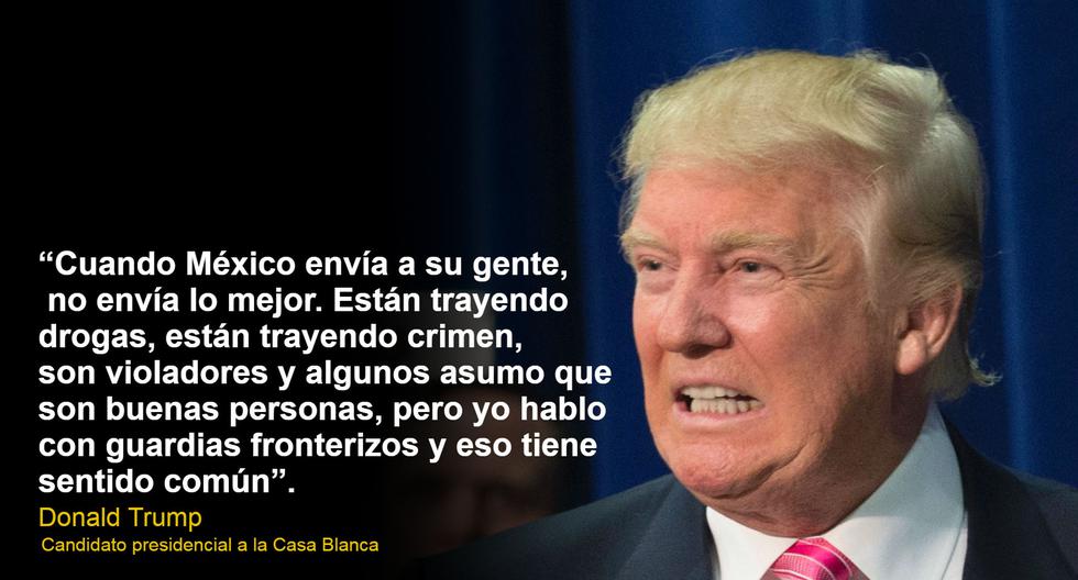 Donald Trump: Las polémicas frases del nuevo presidente | MUNDO | EL  COMERCIO PERÚ