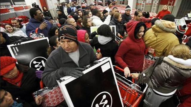 Comerciantes de EEUU esperan clientes relajados en Black Friday
