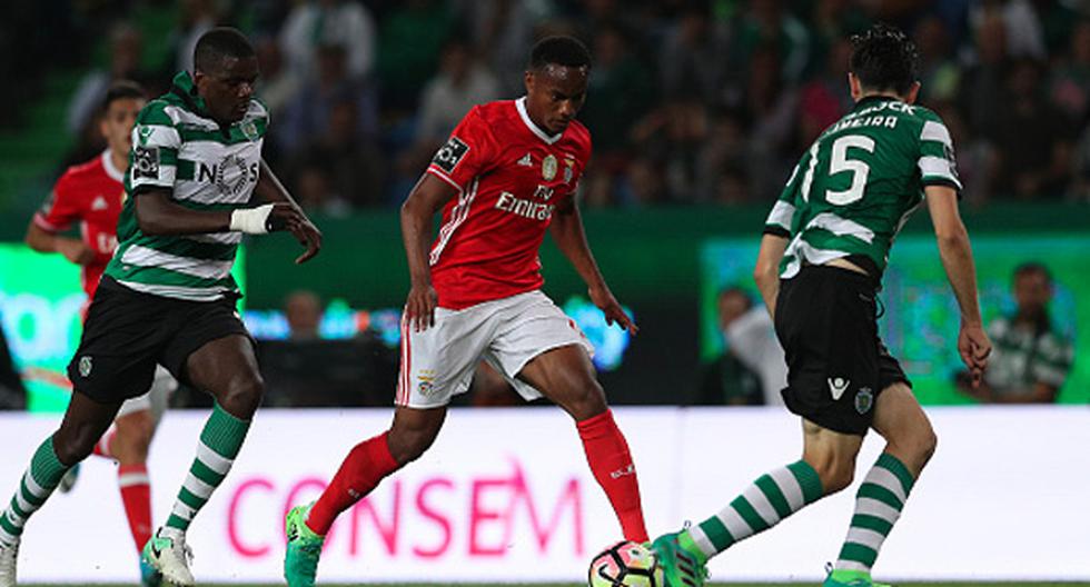 André Carrillo regresó al estádio José Alvalade (Lisboa) y sintió el rechazo de los hinchas de Sporting Lisboa. (Foto: Getty Images)