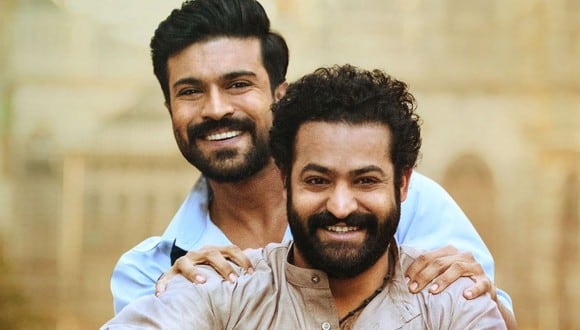 Ram Charan y N.T. Rama Rao Jr. son los protagonistas de "RRR" (Foto: DVV Entertainment)