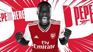 Arsenal contrató al volante Nicolás Pépé con cifra récord