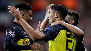 Borussia Dortmund venció 2-0 a Slavia Praga con doblete de Achraf Hakimi