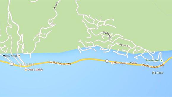 Google Maps sumergió California en un tsunami virtual por error