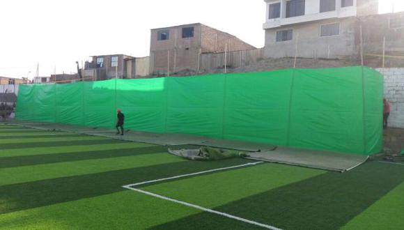 VES: pared de colegio habría caído por acumulación de desmonte