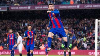 Barcelona goleó 3-0 a Sevilla con doblete de Lionel Messi