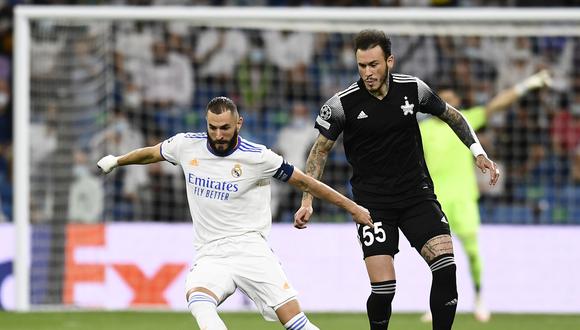 Gustavo Dulanto jugó la UEFA Champions League con Sheriff Tiraspol | Foto: AP.