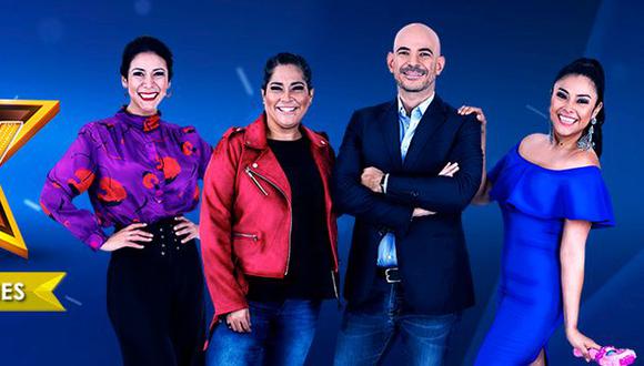 Magdyel Ugaz, Katia Palma, Ricardo Morán y Maricarmen Marín; integrantes del jurado de "Yo soy". (Foto: facebook)