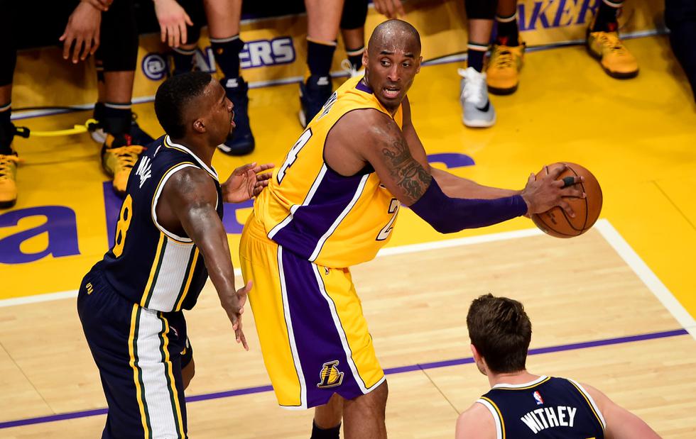 Kobe Bryant convirtió 60 puntos en su último partido con Los Ángeles Lakers