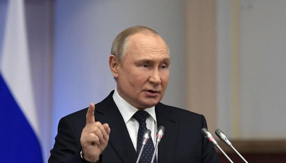 El presidente de Rusia Vladimir Putin. (ALEXEY DANICHEV / SPUTNIK / AFP).