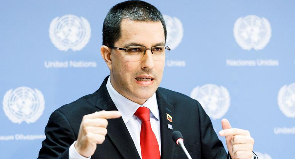 El canciller venezolano Jorge Arreaza fue sancionado por el Gobierno de Estados Unidos | EFE