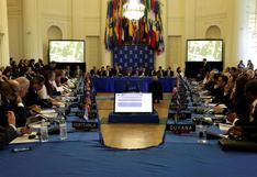 La OEA convoca una reunión extraordinaria sobre Venezuela para este jueves