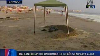 Lurín: encuentran cuerpo de hombre de 60 años en playa Arica