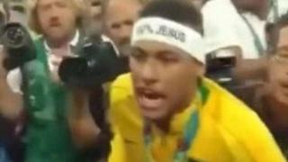 Neymar explotó contra aficionado brasileño en final olímpica