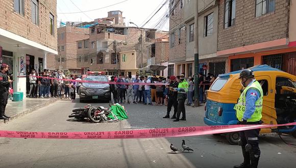 La víctima trabajaba trasladando pedidos con su moto. (Foto: Municipalidad de Surco)