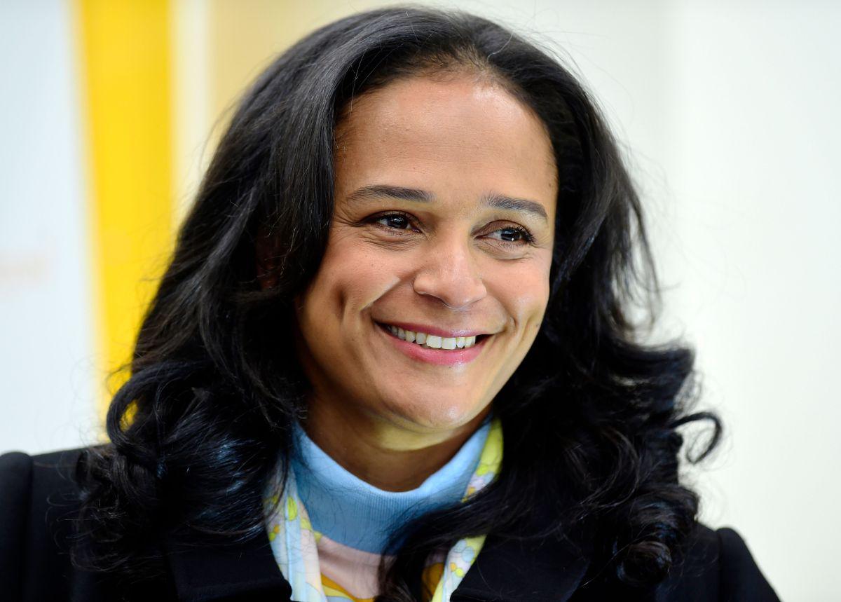 Isabel dos Santos es la hija del expresidente de Angola José Eduardo dos Santos y considerada la mujer más rica de África. (AFP)