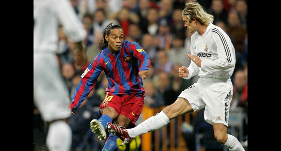 5 какой футболист. Дэвид Бекхэм Реал Мадрид 2005. Роналдиньо Реал Мадрид. Дэвид Бекхэм в реале. David Beckham Ronaldinho.