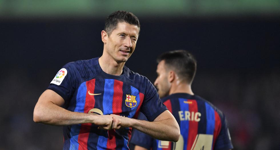 Con goles de Robert Lewandowski y Sergi Roberto, Barcelona venció 2-0 a Cádiz por la fecha 22 de LaLiga Santander. (Foto: AFP)