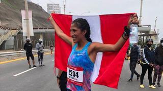 Jovana de la Cruz logra marca para Tokio 2020 en la maratón El Bicentenario del Perú