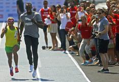 Río 2016: Usain Bolt fue guía de una atleta invidente