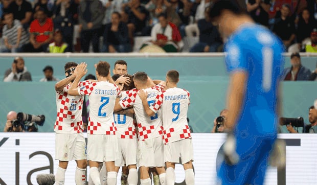 It is the second time that the Croats have placed third.  (Photo: EFE)