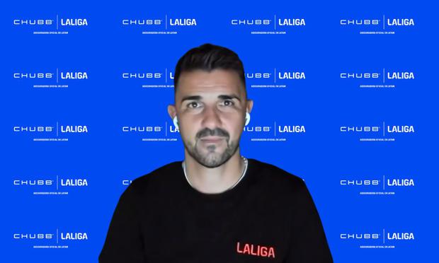 David Villa es embajador de la LaLiga, torneo que cuenta con Chubb Seguros como su aseguradora oficial en Latinoamérica.