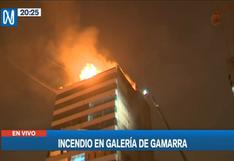 Incendio en Gamarra: bomberos controlan emergencia en La Victoria