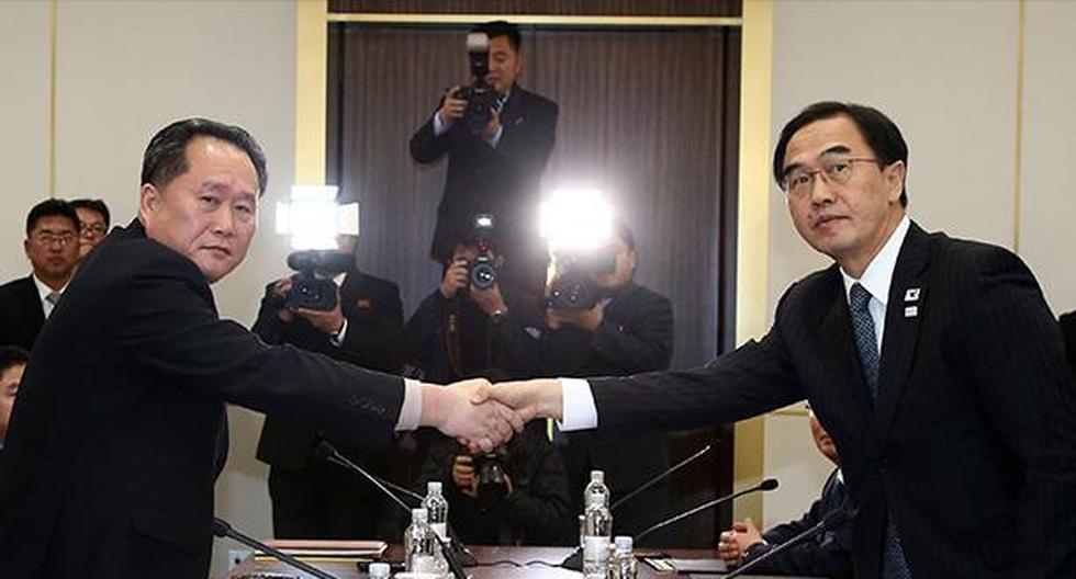 Corea del Norte y Corea del Sur desfilarán juntas en la inauguración de los Juegos Olímpicos de Invierno. (EFE)