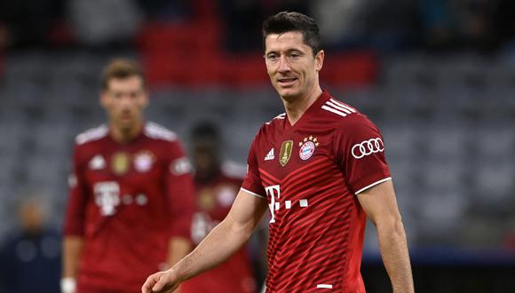 Robert Lewandowski lleva más goles (56) que partidos en año natural (49). (Foto: AFP).